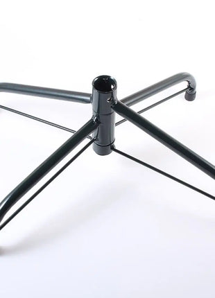 Base per supporto per albero di Natale in metallo Robusta base rotante per albero di Natale artificiale Gambe per supporto per albero di Natale - riparo82