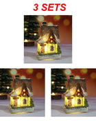 Christmas Light House Village decorazioni natalizie per la casa regali di Natale ornamenti natalizi capodanno 2024 Natale Navidad Noel