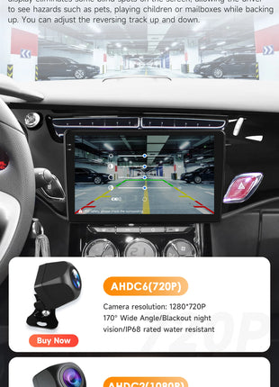 Snapdragon 8Core CarPlay Android Auto Car Radio For Citroen C3 DS3 2010-2016 Intelligent Screen 2Din autoradio SWC 4G BT DSP GPS - Riparo82