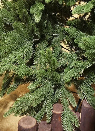 Albero di Natale artificiale in PE pieno Crittografia di lusso premium Grande albero di Natale verde Pino Decorazione per feste domestiche Decorazioni per la casa e il giardino