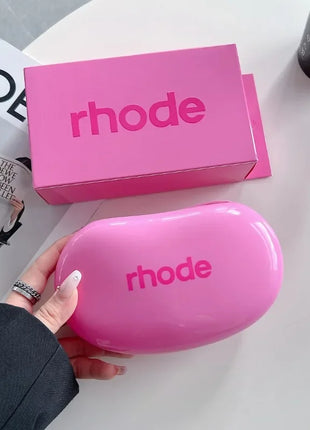 2025 INS Rhode Charm Woman Cosmetic Mirror Lipstick Blush Lip Gloss Portable Skin-friendly Soft Silicone Storage Bag Gifts Cover - Riparo82