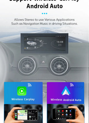 10.25 "Android 14 Wireless Carplay Multimedia For AUDI A1 2012-2018 Car Radio Video GPS Navigation Stereo Screen Head Unit 4G - Riparo82