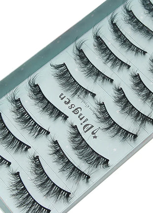 10/2 Pairs Mink Eyelashes Natural 3D Lashes Faux Cils Makeup Dramatic False Eyelashes Wholesale Eyelash Extension Makeup Tools