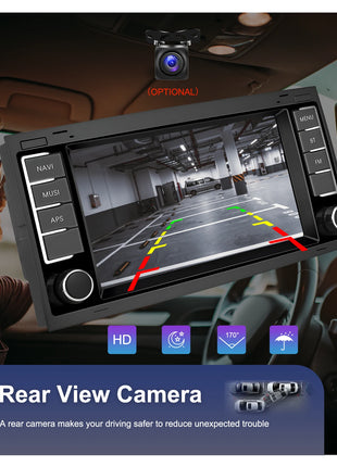 Podofo 7" Car Radio Wireless CarPlay Android Radio For FIAT Punto 2005-20009/Linea 2007-2011 Multimedia GPS FM WIFI BT Autoradio - Riparo82