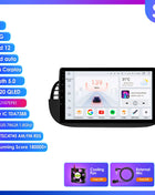 4G 8Core Android Car radio GPS Stereo For Fiat 500 2007-2014 Multimedia Video player 2DIN Autoradio DSP Carplay 7862 Head Unit