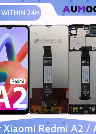6.52 "IPS Display LCD Per Xiaomi Redmi A2 A2 + A2 Plus Touch Screen Digitizer Assembly 23028RN4DG 23028RNCAG Parti di Ricambio - riparo82