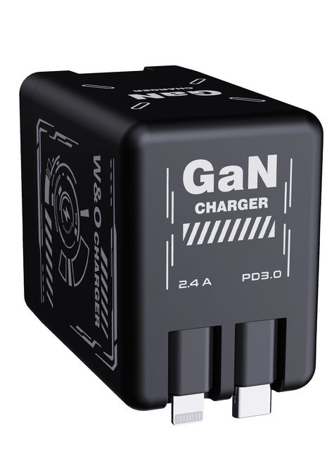 W&O GaN Fast Charging 20W Cable Type C and Lightning Liquid Silicone Cable for iPhone 14 15 Pro Max Xiaomi Realme Redmi ﻿ - Riparo82