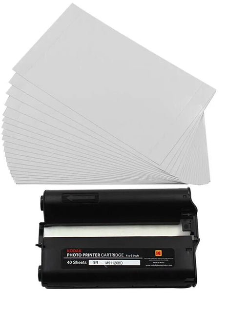 Carta per stampante per telefono cellulare Kodak PD450W 4x6 pollici con copertura automatica della pellicola con nastro colorato (applicabile a stampante dock 460 480)