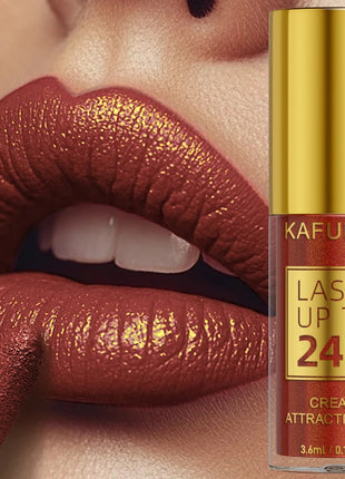 14 Colors Glitter Metallic Lip Glaze Shiny Long Lasting Lip Gloss Waterproof Liquid Lipstick Makeup Lip Oil Lip Tint Gifts for W - Riparo82