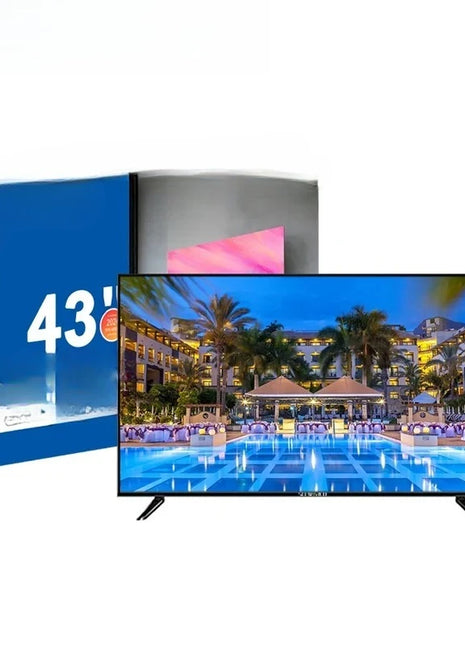 Smart 55 TV 4K 32 40 43 50 65 Light Emitting Diode TV with Android WiFi 45 Smart - Riparo82