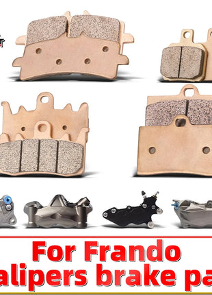MRRANGT Per pastiglie freno pinza Frando. Adatto per pinza Brembo. Pastiglie freno in metallo sinterizzato ad alte prestazioni.