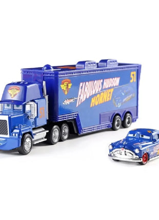 Auto 2 Mack Truck Pixar auto da corsa Lightning McQueen Jackson Storm mini Car 1 3 collezione Pressofuso Giocattolo in metallo Regalo per il regalo del capretto - riparo82