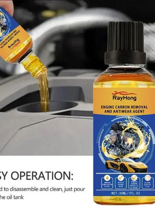 Car Engine Wear Repair Agent Reduce Fuel Consumption Gasoline Diesel Oil Additive Engine Cleaner Catalytic Converter - Riparo82