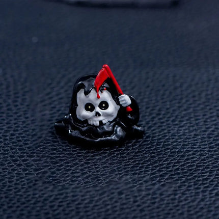 Halloween small ornaments horror skull pumpkin wizard resurrection ghost festival doll resin crafts desktop ornaments