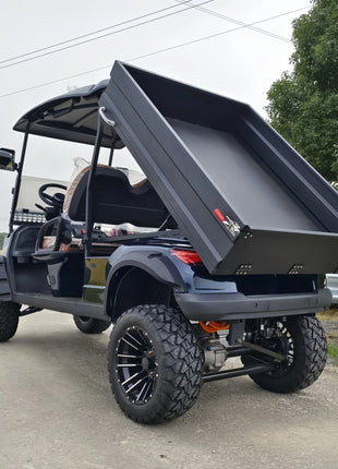 Energy Saving Effect of Manufacturer's 4+2 Seat Electric off-Road Vehicle, Four-Wheel Golf Cart    Truck with a trailer attached - Riparo82