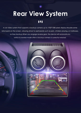 Hizpo 8G+128 AI Voice Car Radio Android Auto Multimedia For Nissan Qashqai J10 2006 2007 2008-2013 Carplay 4G 2din GPS autoradio - Riparo82