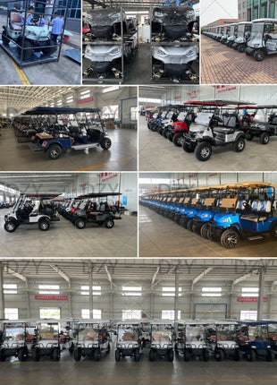 New Energy Sightseeing Car Electric Golf Cart with Electric Four-Wheel Vehicle off-Road Vehicle 2025 Latest Model Factory Direct - Riparo82