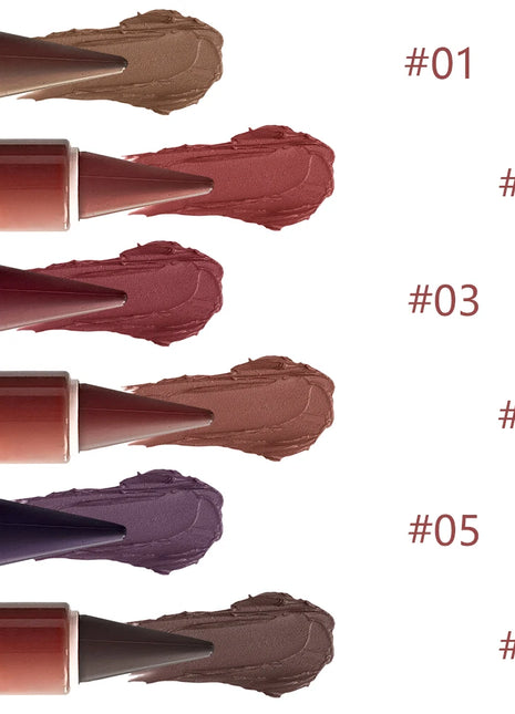 JUJU Dream Matte Velvet Gradient Lip Liner - Smooth Application For Elegant Lips, Long-Lasting Lip Pencil, Lip Lipstick Makeup - Riparo82