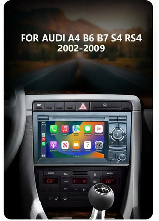 Car Radio Multimedia Wireless Carplay For Audi A4 B6 B7 S4 RS4 2002-2012 CHSTEK Bluetooth Android GPS WIFI 4G Auto Screen Stereo - Riparo82