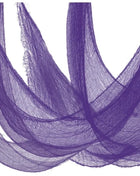 1/2/3pcs black coarse mesh spider web hanging cloth with skeleton bat silhouette for Halloween scary haunted house decoration - Riparo82