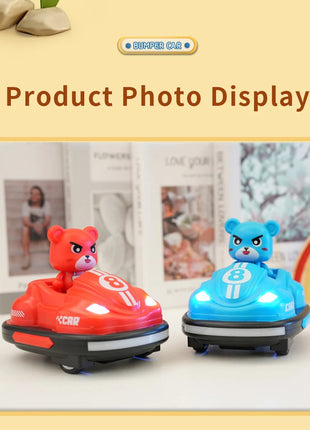 JJRC Q195 RC Battle Car Set Interazione competitiva genitore-figlio Go Kart Musica leggera Auto telecomandata Giocattolo Regalo per i bambini