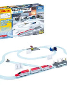 TAKARA TOMY treno elettrico Shinkansen set di binari per treni proiettili, ragazzi abbinano giocattoli educativi, regali di festa per bambini. - riparo82
