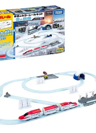 TAKARA TOMY treno elettrico Shinkansen set di binari per treni proiettili, ragazzi abbinano giocattoli educativi, regali di festa per bambini. - riparo82