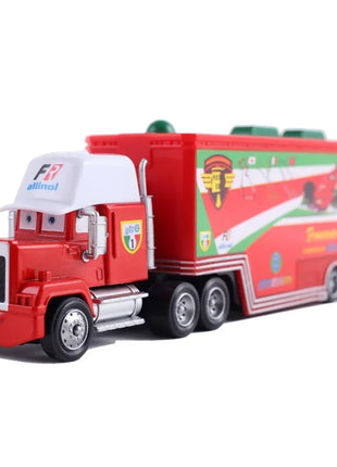 Auto 2 Fritter Frank Camion Modello Disney Pixar 3 Camion Giocattolo Auto Saetta Mcqueen Mack Zio Dinoco Racer Metallo per il Regalo Dei Bambini - riparo82