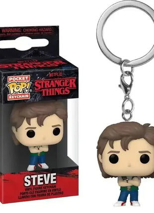 Funko Pop Pocket Pop Portachiavi Stranger Things Undici Robin Barb Steve Dustin Portachiavi Catena Modello Giocattolo Adulti Bambini Regalo Giocattoli
