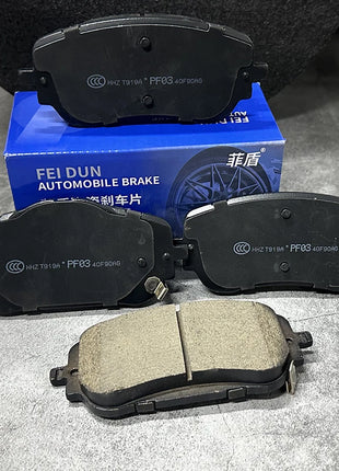 Pastiglie freno per auto economiche senza rumore di alta qualità per Toyota Auris Avalon Hybrid Avanza Avensis Verso Aygo bB Belta Blade