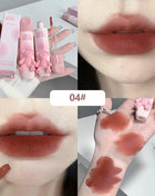 Gegebear Bear Lip Glaze Matte Velvet Lipstick Long-lasting Whitening Lip Cream Lip Mud - Riparo82