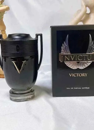 100ML 3.4FL.OZ INVINCIBLE AQUA Men's Perfume EDP, Woody Aquatic Notes, Fresh Ocean Fragrance Spray Gift for Men