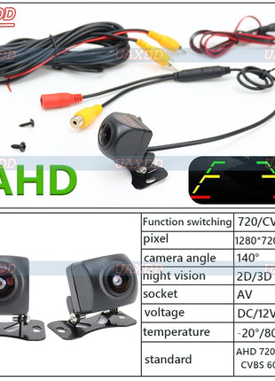 1080P Car Rear View Camera 170° Wide Angle Adjustable Anti-Interference Night Vision Waterproof Auto Parking Backup Camera New - Riparo82