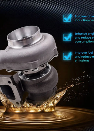 GT3076R GT3037 GT30 T3 4-BOLT Flange 500HP Turbo Charger 0.6 A/R 0.82 Turbine  universal Turbo Charger 500BHP Water Cold