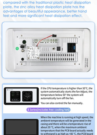 10.33inch 1 DIN Universal Android Car Radio Multimedia Video Player Rotatable Auto Touch Screen DSP Carplay Headunit WIFI 7862 - Riparo82
