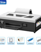 Stampante A3 DTF/Stampante A3 XP600 DTF/Stampante A4 L805 DTF Macchina da stampa per magliette per stampante a trasferimento diretto in legno metallico