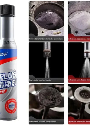 Car Fuel Gas Oil Additive Gasoline Injector Cleaner Remove Engine Carbon Deposit Increase Power in Oil Ethanol Fuel Saver 80ml - Riparo82