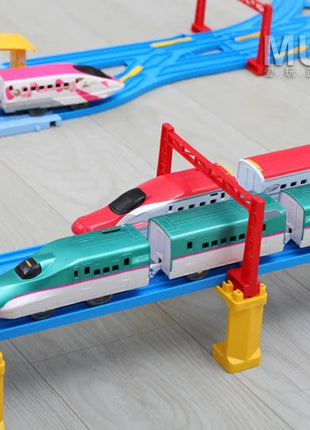 TAKARA TOMY TOMICA Shinkansen Pule Road S Series camion, giocattoli ferroviari elettrici, musica, binari ad alta velocità Giocattoli per bambini - riparo82