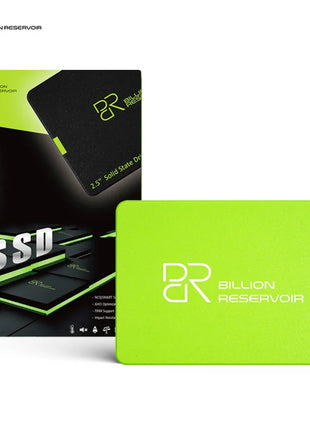 BR Sata3 SSD 256 GB 128 GB Verde Disco rigido interno da 2,5 pollici Disco rigido a stato solido HDD da 120 GB 240 GB 512 GB per desktop portatile - Riparo82
