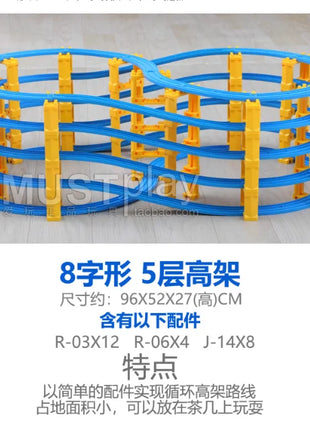 TAKARA TOMY TOMICA Pista di scena del treno elettrico Shinkansen Puro-ro, giocattoli per bambini dai tre anni. - riparo82