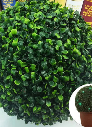 Indoor Or Outdoor Artificial Grass Dome Ball Plants Simulation Leave Grass Ball Eco-friendly green