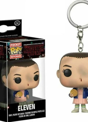 Funko Pop Pocket Pop Portachiavi Stranger Things Undici Robin Barb Steve Dustin Portachiavi Catena Modello Giocattolo Adulti Bambini Regalo Giocattoli