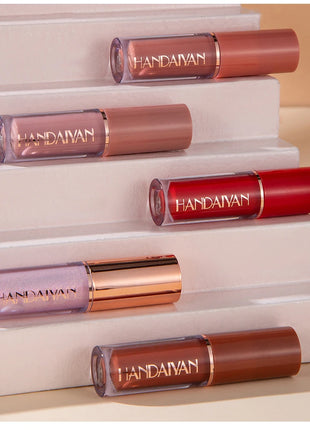 HANDAIYAN 12-Color Velvet Matte Lip Gloss Set - Liquid Lipstick Gift Box Set, Non-Sticky Lip Gloss - Riparo82