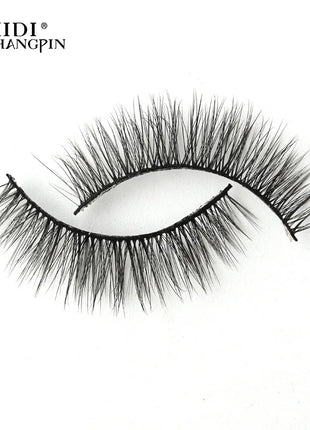 Faux Cils 3/5 Pairs False Eyelashes make up Natural Long Dramatic Halloween Eyeylash 3D Mink Lashes Tools Extension maquiagem - Riparo82