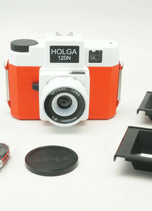 Nuovo Holga 120N Retro Point And Shoot Film Camera Lomo Manuale Prime Film Camera Lomography Lomo Per Kodak Fujifilm nero