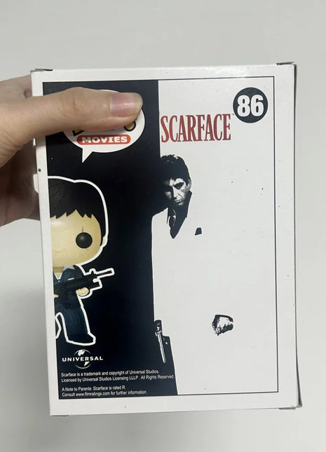 Funko Pop! Scarface: Tony Montana # 86 Pops! Action Figure in Vinile da Collezione, Bambole, Modellini e Regali per l'Arredamento di Casa