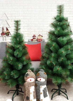 Albero di Natale artificiale Aghi di pino Materiale di crittografia Albero di Natale di alta qualità da 120 cm a 210 cm Decorazione domestica di Natale