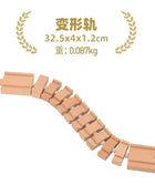 NUOVA binario ferroviario in legno tutti i tipi biforcazione biforcazione binario in legno di faggio accessori adatti per binari in legno Thomos giocattolo - riparo82