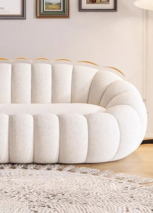 Divano Cloud Combinazione di divani in peluche con zucca Morbido e confortevole Divano moderno per soggiorno Suite Appartamento Mobili per la decorazione della casa