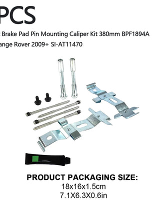1/2PCS Range Rover 2009- Brembo Pastiglie Freno Anteriori Spille Kit di Sostituzione BPF1894A Adatto a Range Rover 2009+ SI-AT11470 380MM